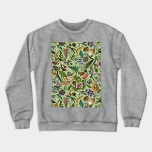 Flora and Fauna From The Redwood Forest Floor Crewneck Sweatshirt